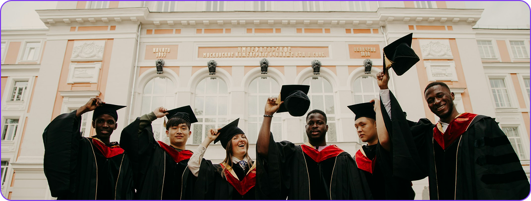 Graduates celebrating
